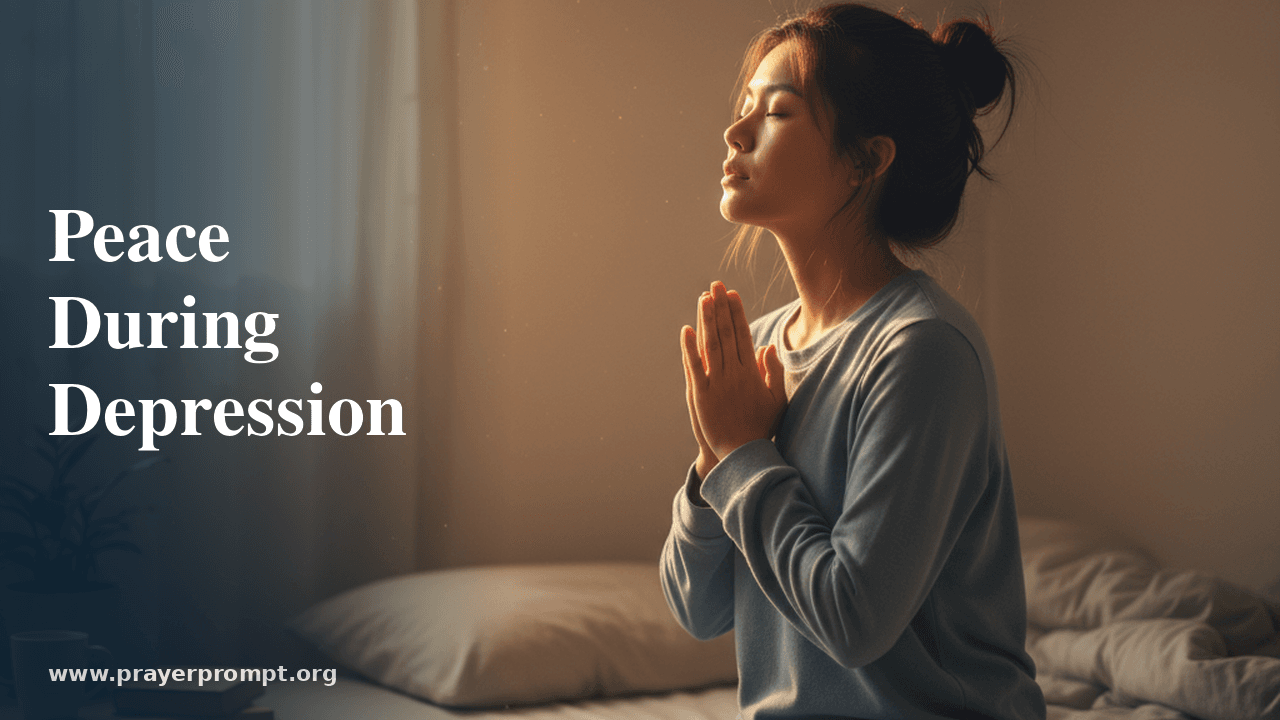 Prayer for Peace During Depression 1 Prayer for Peace During Depression