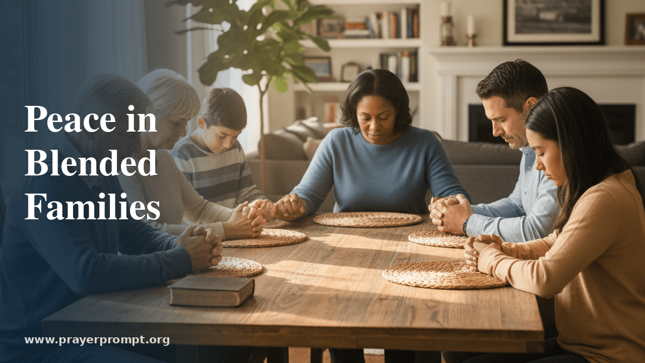 Prayer for Peace in Blended Families 1 Prayer for Peace in Blended Families