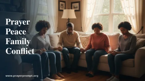 Prayer for Peace in Family Conflict