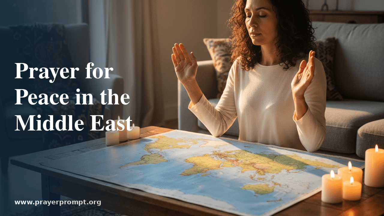 Prayer for Peace in the Middle East 1 Prayer for Peace in the Middle East