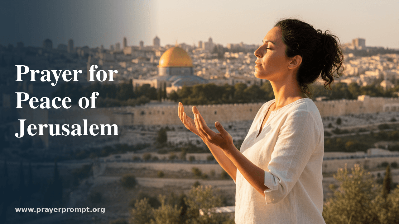 Prayer for the Peace of Jerusalem: Scriptural Warfare Intercession 1 Prayer for the Peace of Jerusalem: Scriptural Warfare Intercession