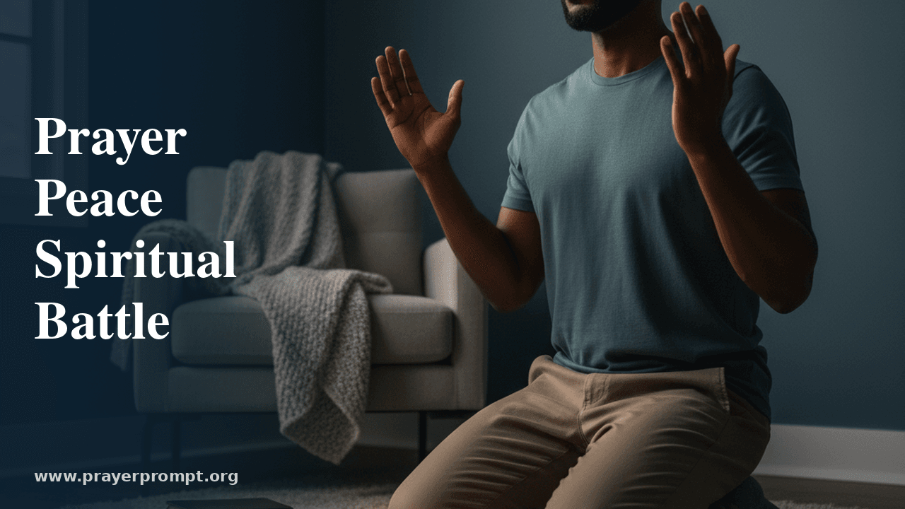 Prayer for Peace in Spiritual Battle 1 Prayer for Peace in Spiritual Battle