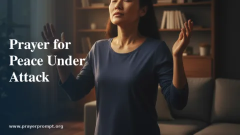 Prayer for Peace When Under Spiritual Attack