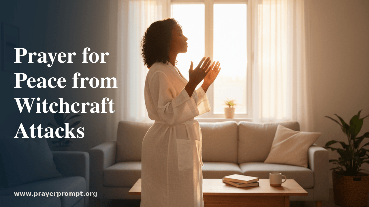 Prayer for Peace from Witchcraft Attacks 1 Prayer for Peace from Witchcraft Attacks