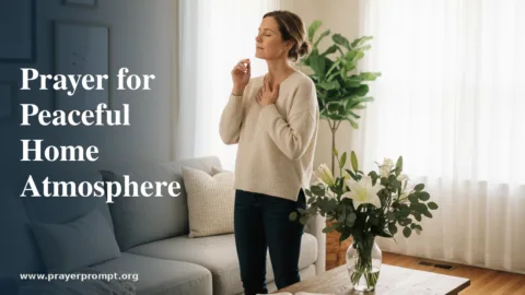 Prayer for a Peaceful Home Atmosphere