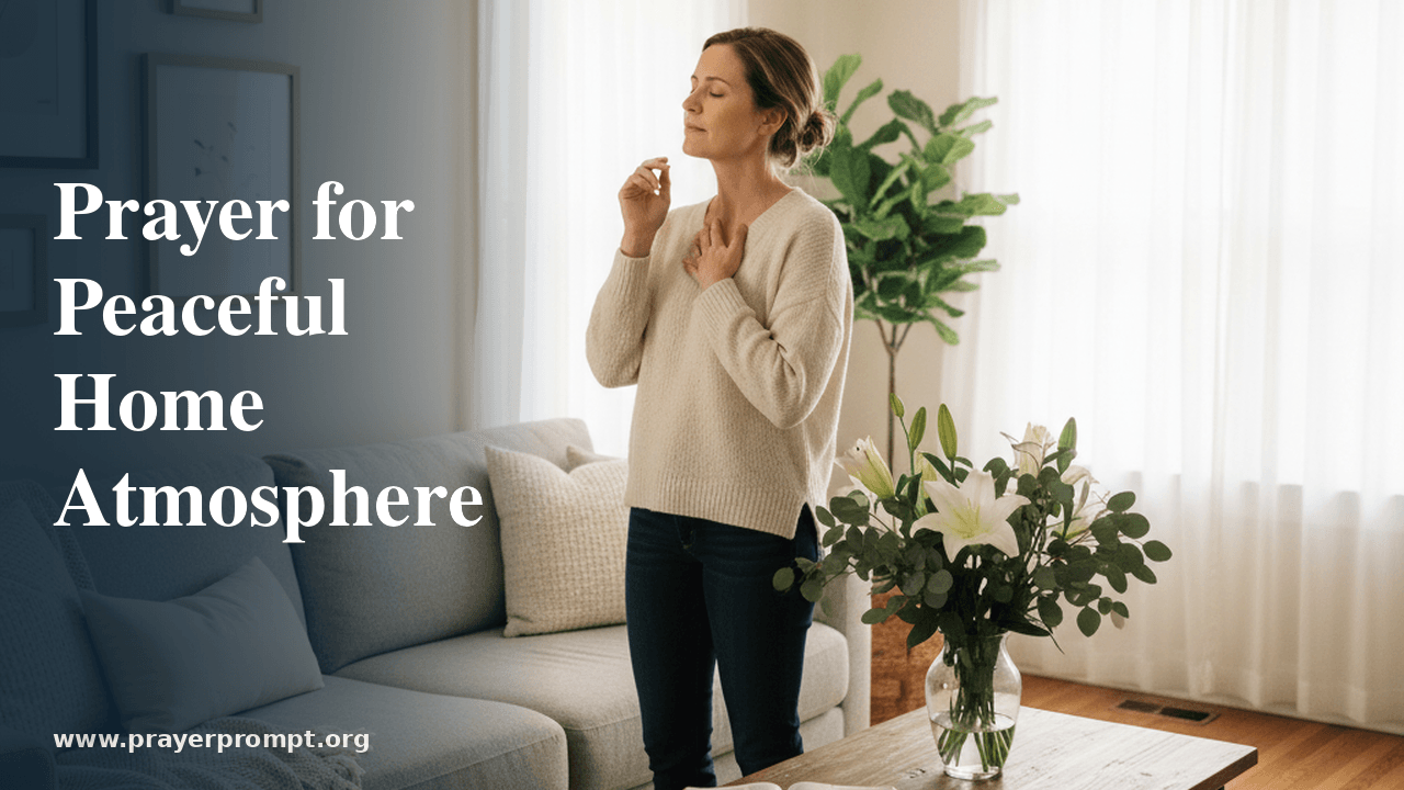 Prayer for a Peaceful Home Atmosphere 1 Prayer for a Peaceful Home Atmosphere