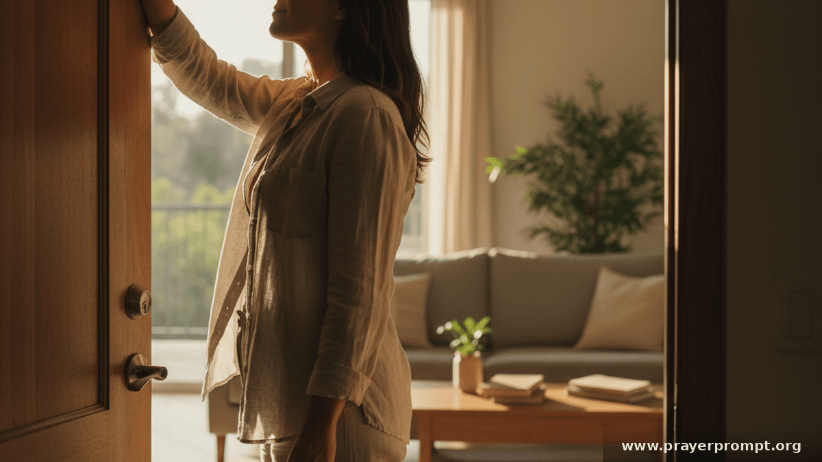 Prayer for a Peaceful Home Atmosphere 3 Speaking peace over your dwelling shifts the spiritual climate