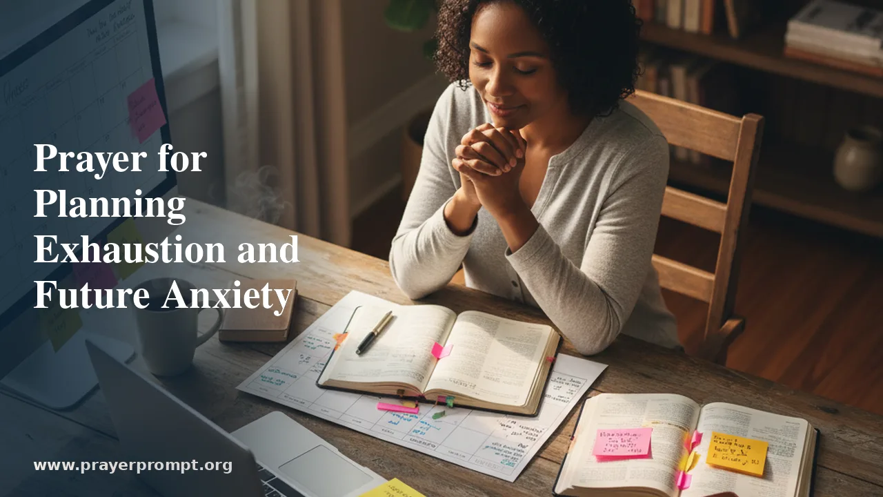 Prayer for Planning Fatigue and Future Anxiety