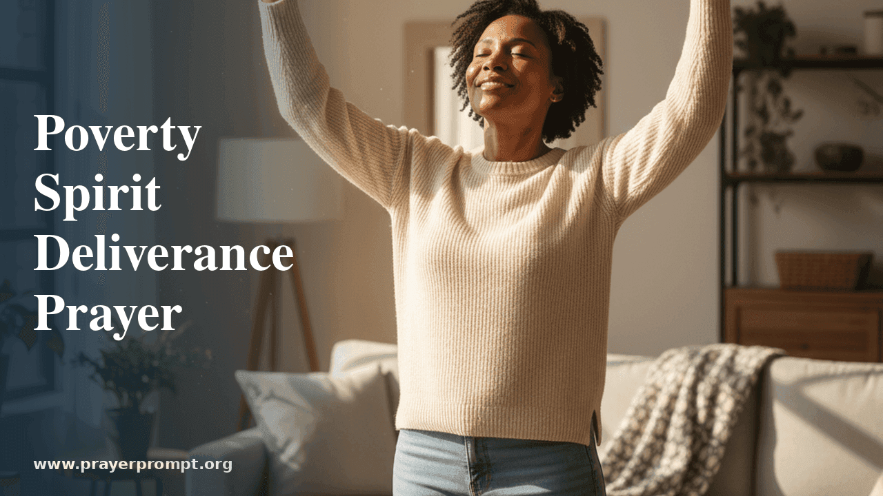 Poverty Spirit Deliverance Prayer 1 Poverty Spirit Deliverance Prayer