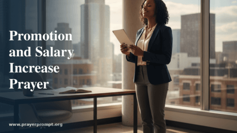Promotion and Salary Increase Prayer