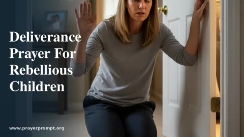 Deliverance Prayer for Rebellious Children