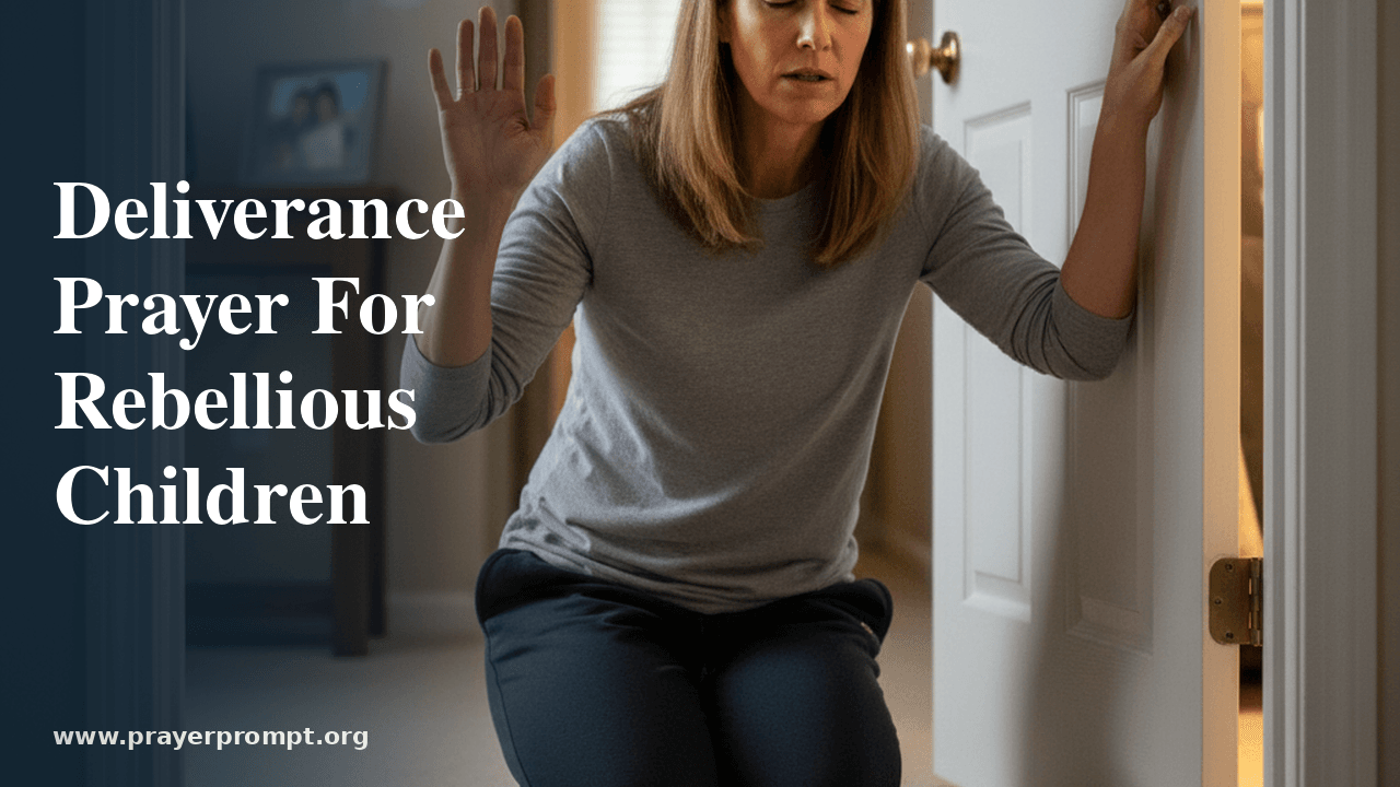 Deliverance Prayer for Rebellious Children 1 Deliverance Prayer for Rebellious Children