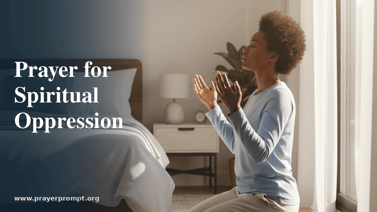 Deliverance Prayer for Spiritual Oppression 1 Deliverance Prayer for Spiritual Oppression