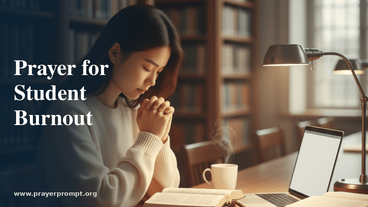 Prayer for Students Facing Study Burnout 1 Prayer for Students Facing Study Burnout