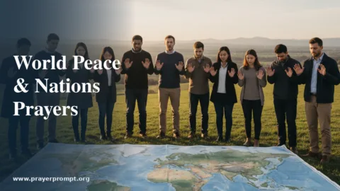 World Peace & Nations Prayers: Biblical Intercession for Global Peace, Justice & Kingdom Breakthrough