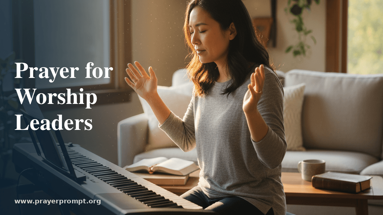 Prayer for Worship Leaders and Creative Exhaustion 1 Prayer for Worship Leaders and Creative Exhaustion