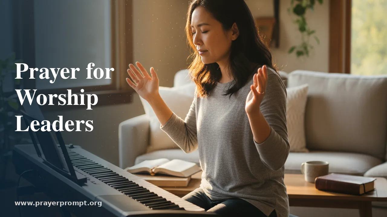 Prayer for Worship Leaders and Creative Exhaustion