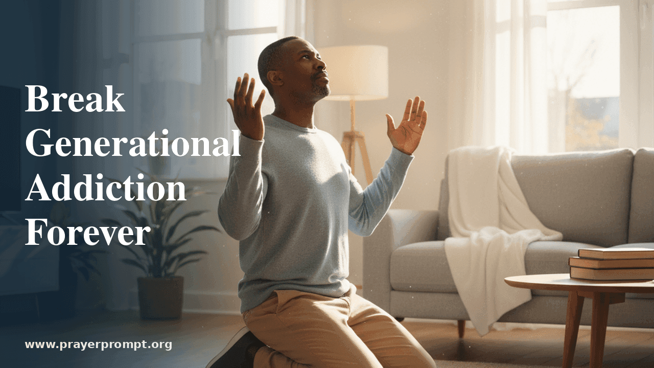 Prayer to Break Generational Addiction 1 Prayer to Break Generational Addiction