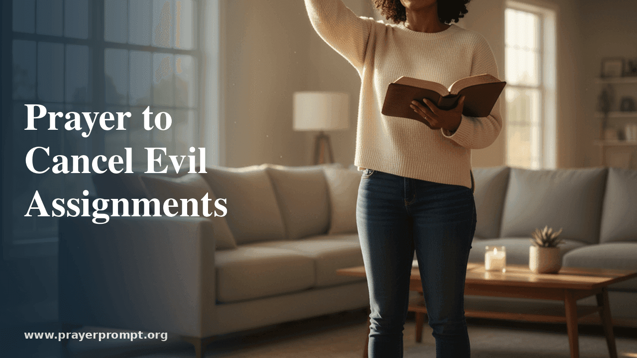 Prayer to Cancel Evil Assignments 1 Prayer to Cancel Evil Assignments
