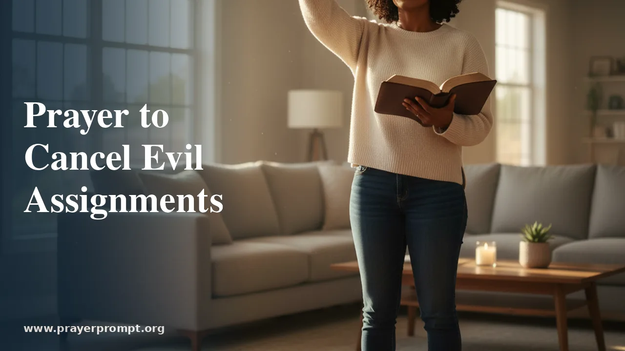 Prayer to Cancel Evil Assignments