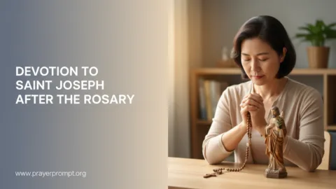 Prayer to St Joseph After the Rosary: Traditional Catholic Devotion