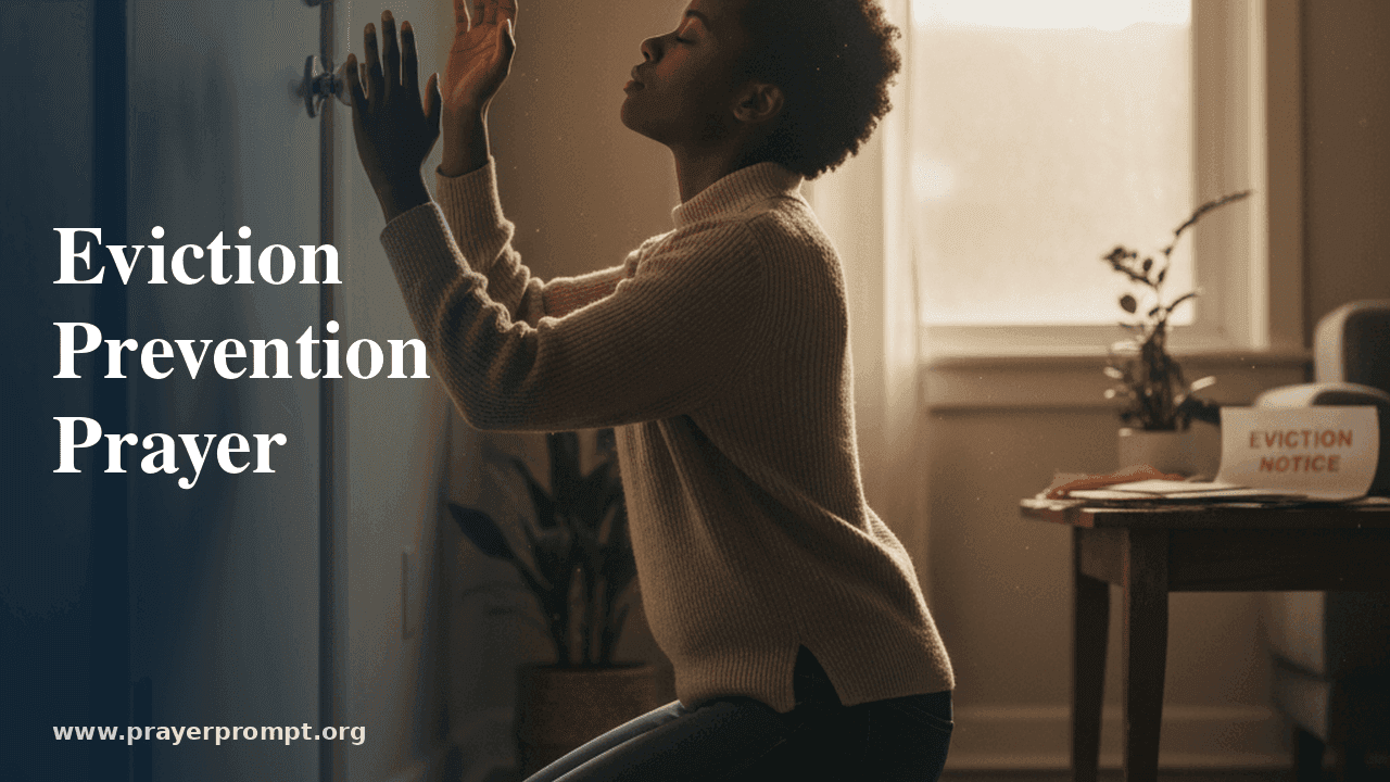 Eviction Prevention Prayer 1 Eviction Prevention Prayer