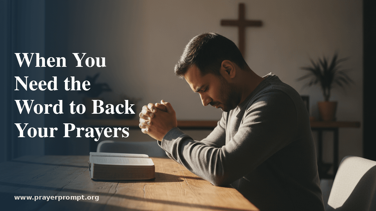 40 Powerful Prayer Points with Scriptures