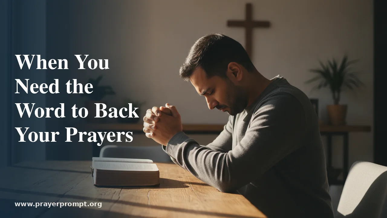 40 Powerful Prayer Points with Scriptures to Transform Your Prayer Life