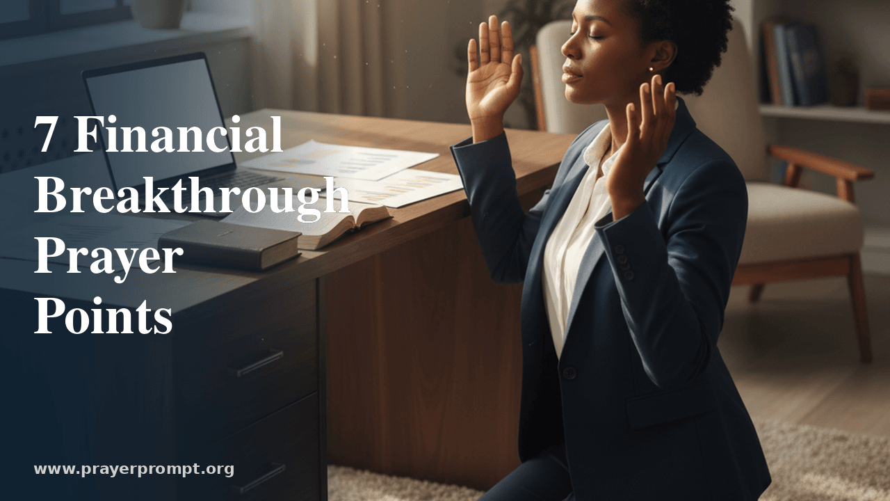 7 Financial Breakthrough Prayer Points (with Scriptures)