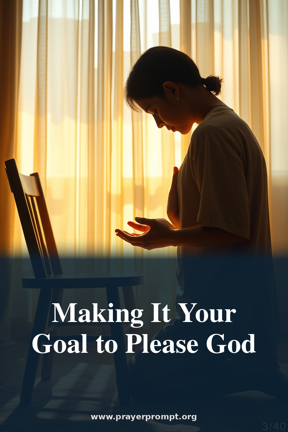 Daily Prayer for June 27, 2026: Making It Your Goal to Please God