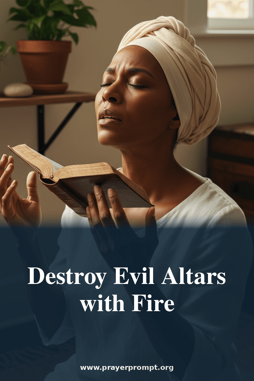 Destroy Evil Altars with Fire