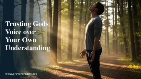 Daily Prayer for June 10, 2026: Trusting God’s Voice Over Your Own Understanding
