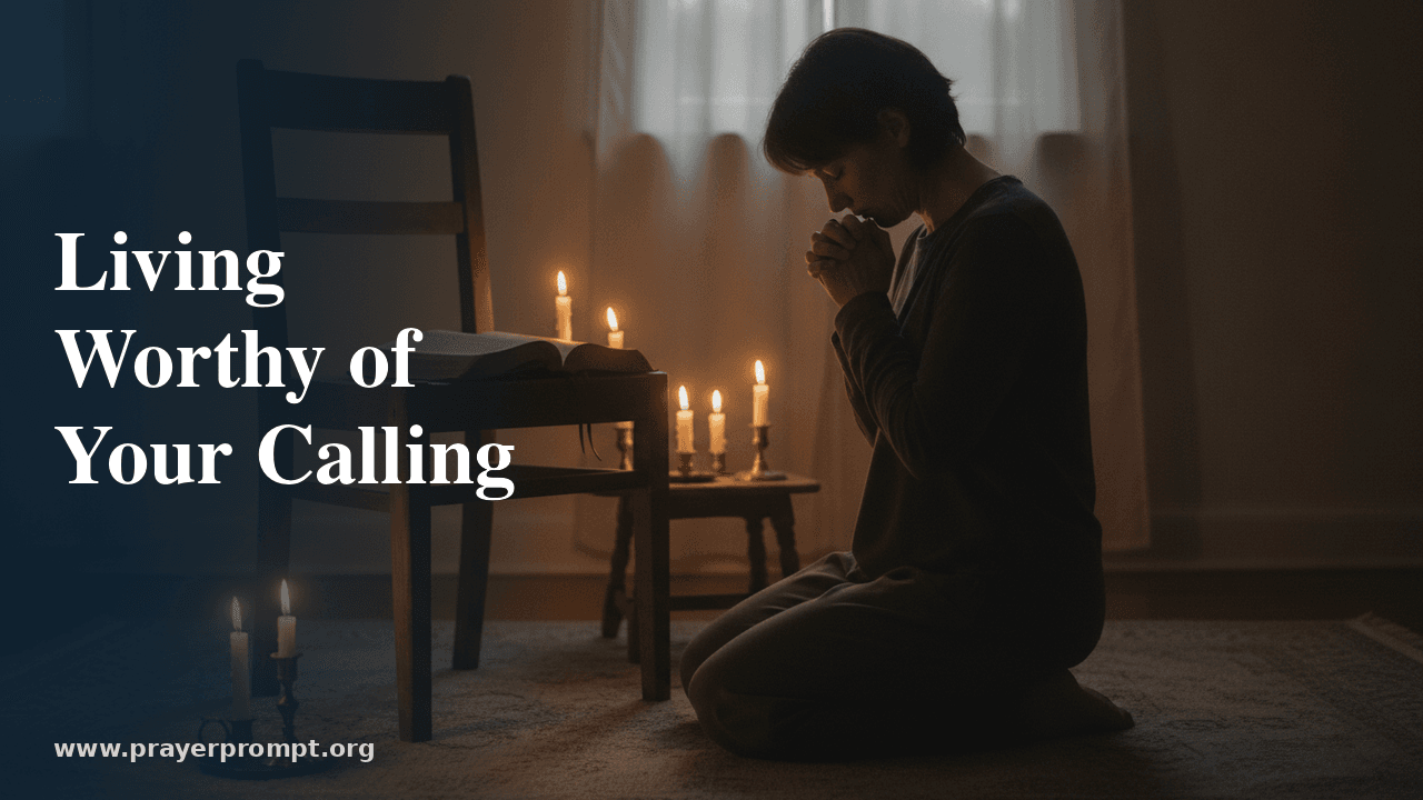 Night Prayer for June 22, 2026: Living Worthy of Your Calling 1 Night Prayer for June 22, 2026: Living Worthy of Your Calling