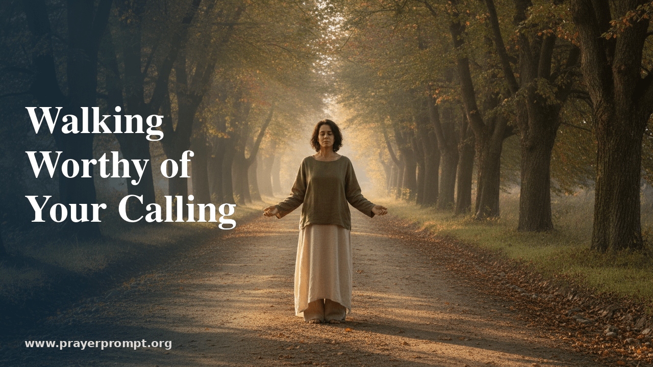 Daily Prayer for June 23, 2026: Walking Worthy of Your Calling 1 Daily Prayer for June 23, 2026: Walking Worthy of Your Calling
