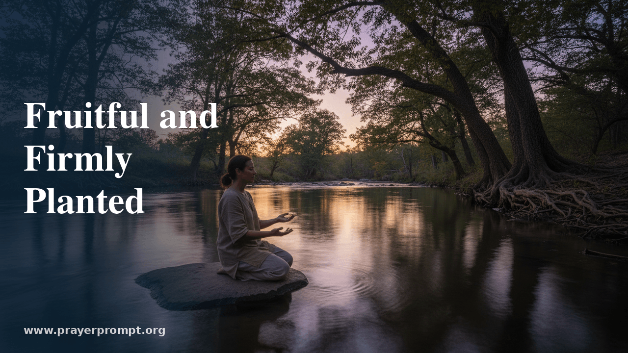 Night Prayer for June 27, 2026: Fruitful and Firmly Planted 1 Night Prayer for June 27, 2026: Fruitful and Firmly Planted