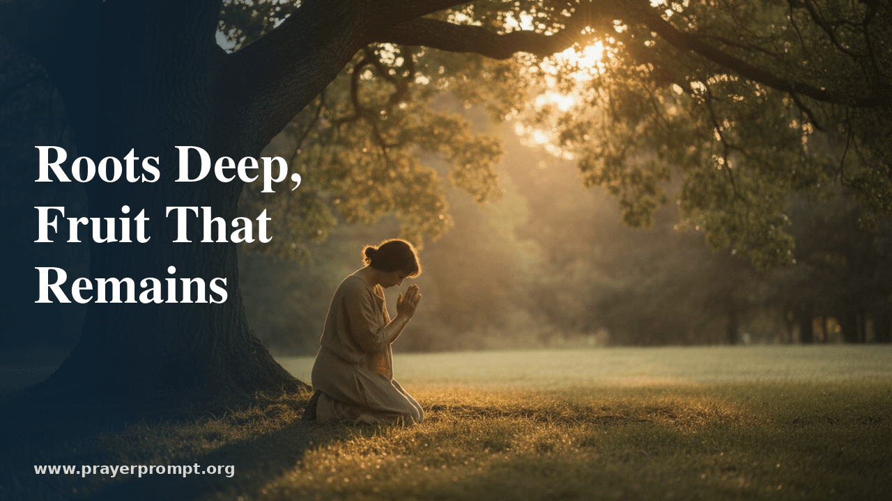 Night Prayer for June 16, 2026: Roots Deep, Fruit That Remains