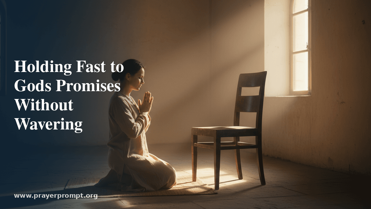 Daily Prayer for June 30, 2026: Holding Fast to God’s Promises Without Wavering