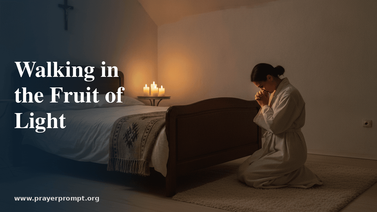 Night Prayer for June 19, 2026: Walking in the Fruit of Light 1 Night Prayer for June 19, 2026: Walking in the Fruit of Light