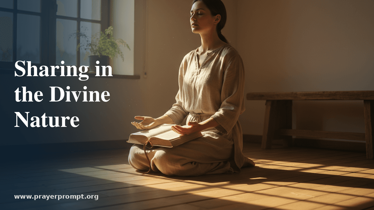 Daily Prayer for June 29, 2026: Sharing in the Divine Nature