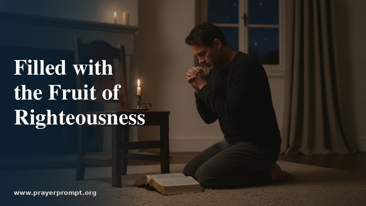 Night Prayer for June 17, 2026: Filled with the Fruit of Righteousness 2 Night Prayer for June 17, 2026: Filled with the Fruit of Righteousness