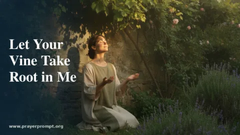 Daily Prayer for June 20, 2026: Let Your Vine Take Root in Me