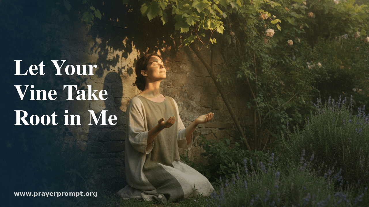 Daily Prayer for June 20, 2026: Let Your Vine Take Root in Me 1 Daily Prayer for June 20, 2026: Let Your Vine Take Root in Me