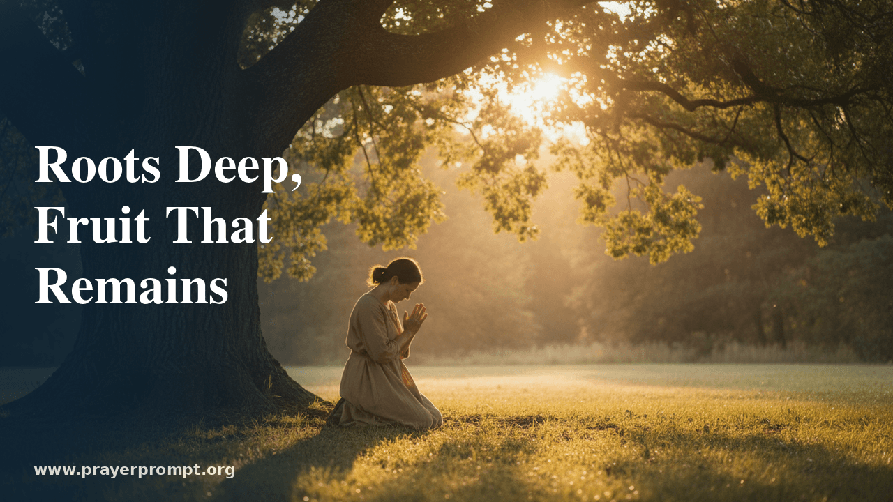 Night Prayer for June 16, 2026: Roots Deep, Fruit That Remains