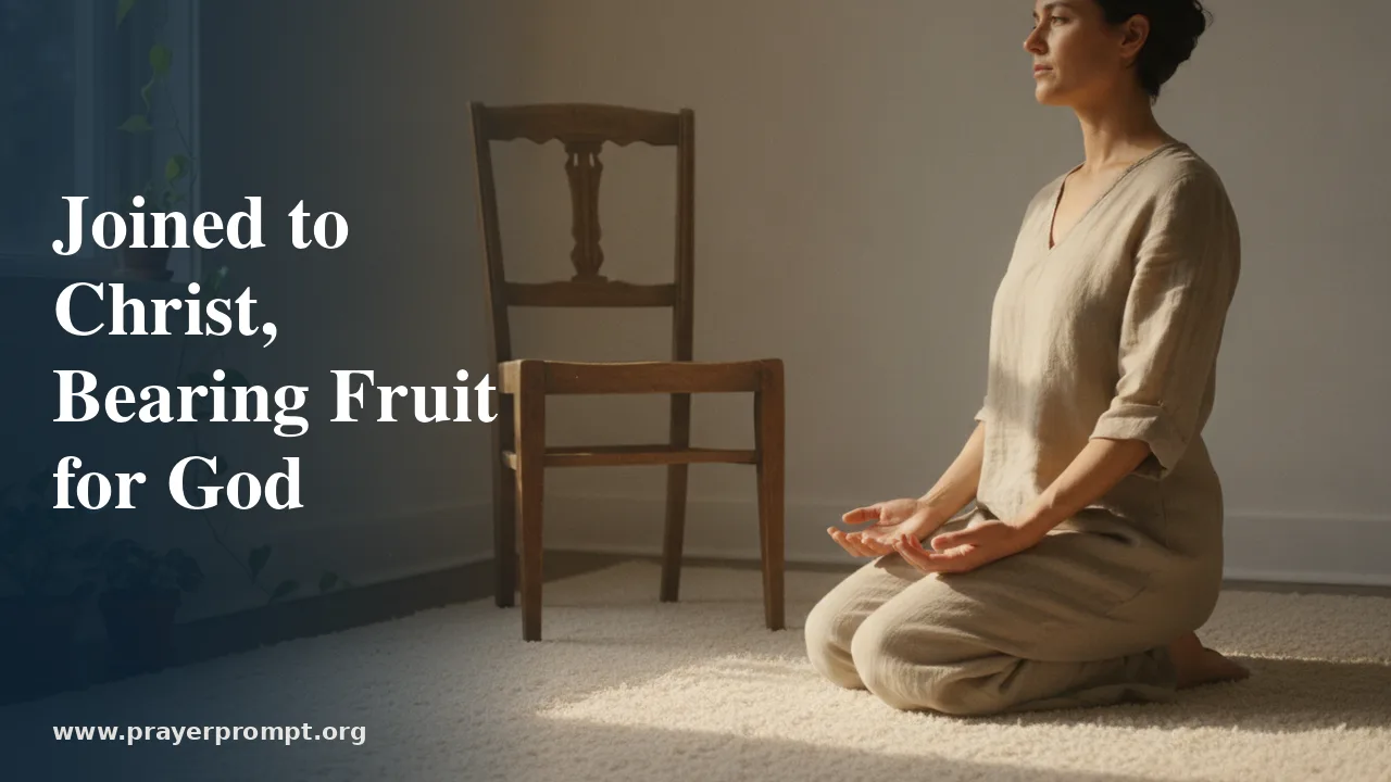 Daily Prayer for June 21, 2026: Joined to Christ, Bearing Fruit for God 1 Daily Prayer for June 21, 2026: Joined to Christ, Bearing Fruit for God