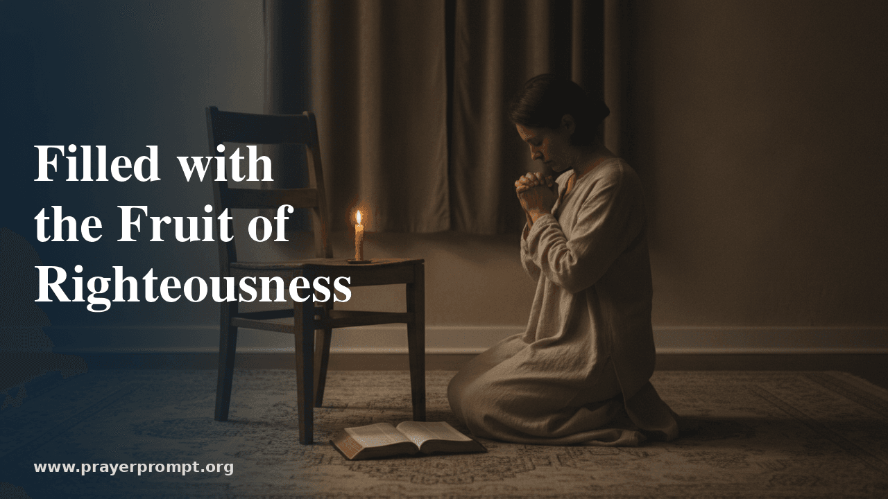 Night Prayer for June 17, 2026: Filled with the Fruit of Righteousness