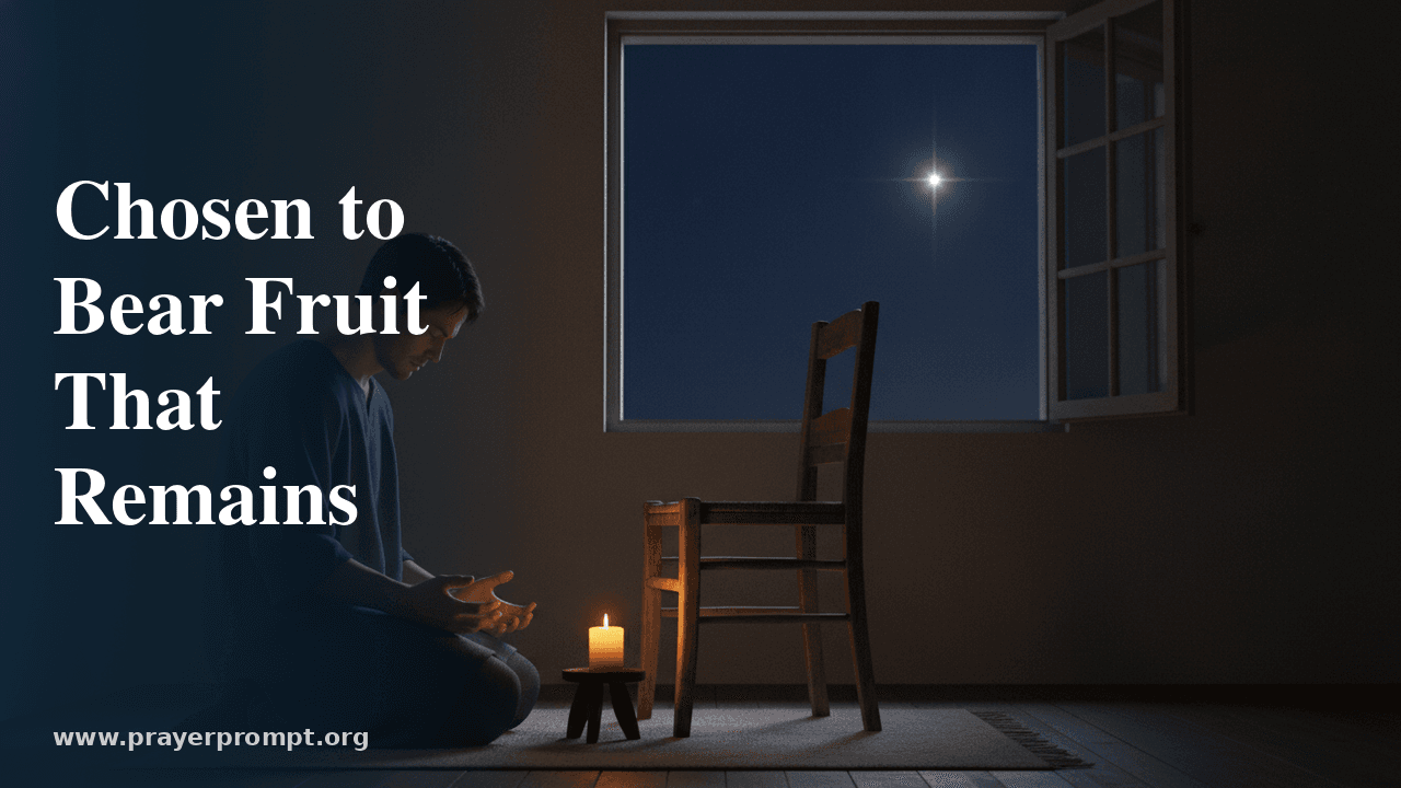 Night Prayer for June 20, 2026: Chosen to Bear Fruit That Remains