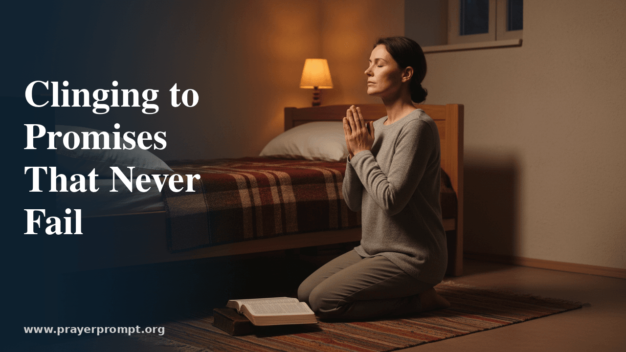 Night Prayer for June 29, 2026: Clinging to Promises That Never Fail