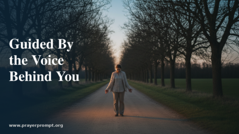 Night Prayer for June 28, 2026: Guided by the Voice Behind You