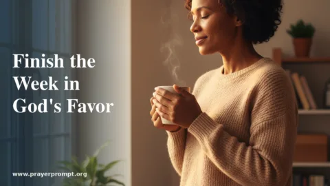 Thursday Morning Blessings: Finish the Week in God’s Favor