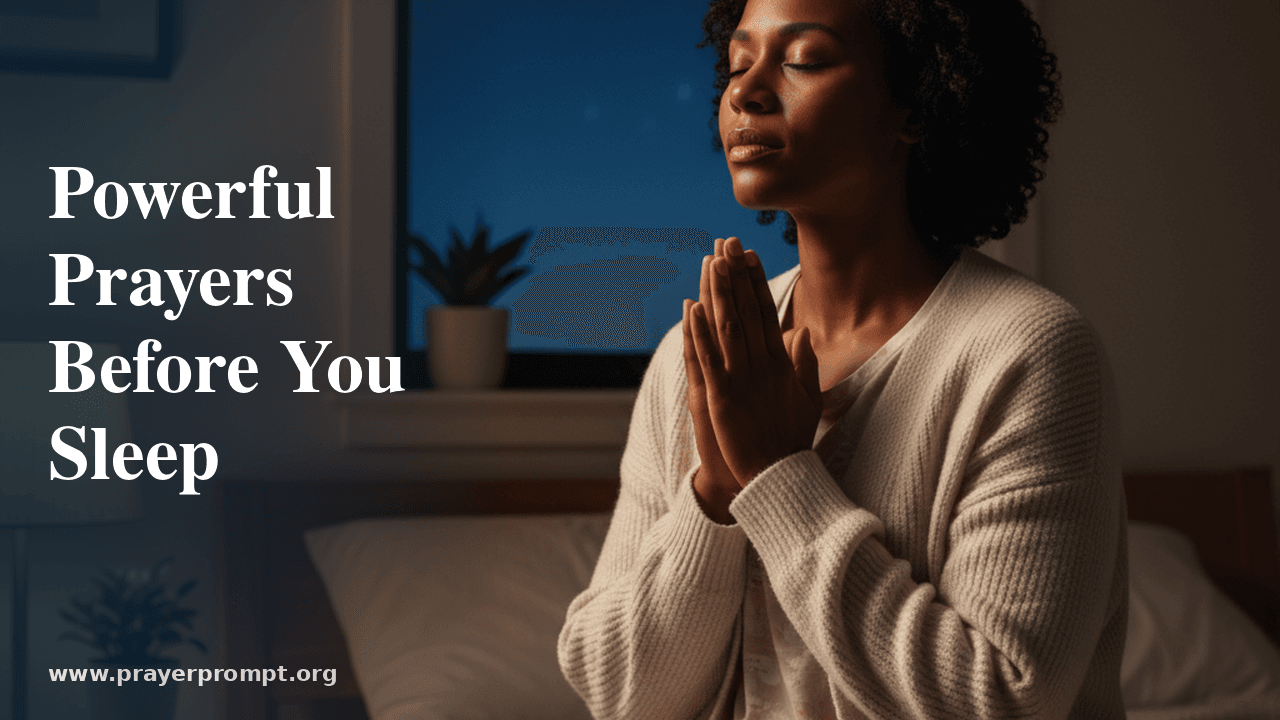 Night Prayer: Powerful Prayers to Pray Before You Sleep